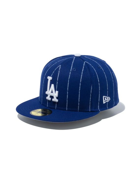 NEWERA/ニューエラ/5950 LOSDOD TEXT STRIPE DROY/BLUE/ブルー