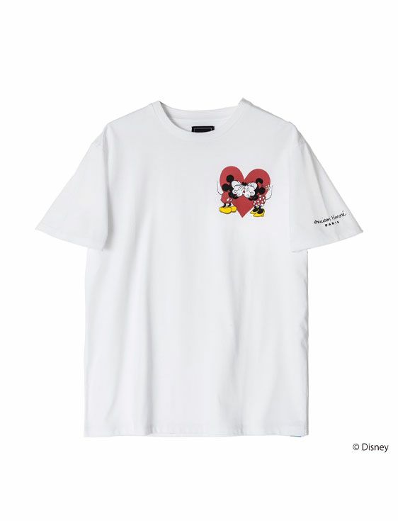 MAISON HONORE/メゾンオノレ/Limited design T-shirt 03 / Mickey/WHITE/ホワイト