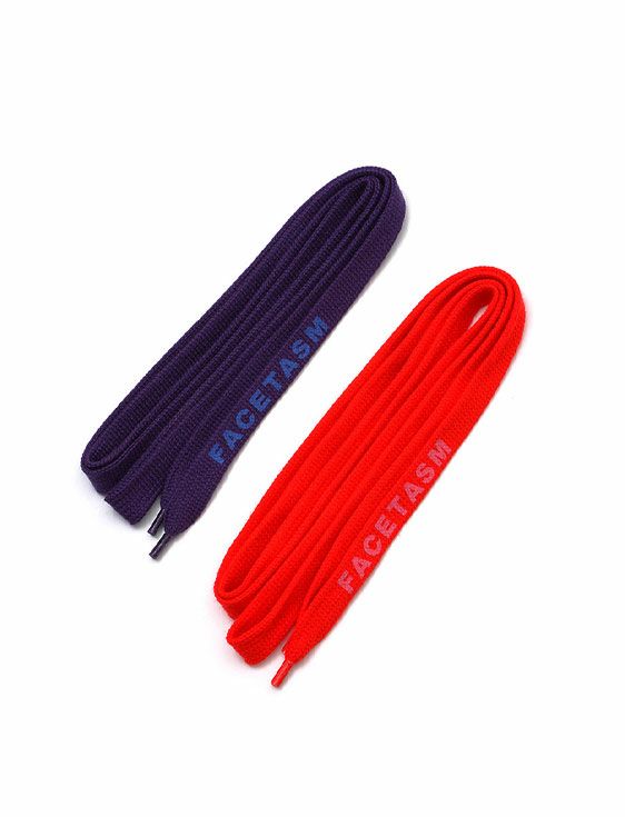 FACETASM/ファセッタズム/SHOELACE BELT PURPLE/RED/PURPLE×RED/パープル×レッド