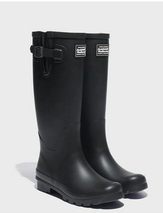 ROCKFISH WEATHERWEAR/ロックフィッシュウェザーウェア/ORIGINAL MATT LONG RAINBOOTS/BLACK/ブラック