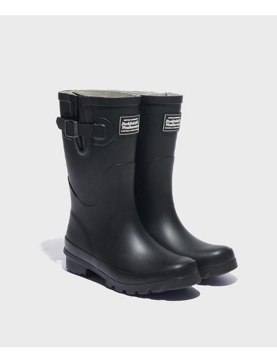 ROCKFISH WEATHERWEAR/ロックフィッシュウェザーウェア/ORIGINAL MATT SHORT RAINBOOTS/BLACK/ブラック