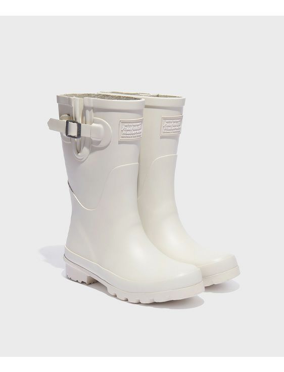 ROCKFISH WEATHERWEAR/ロックフィッシュウェザーウェア/ORIGINAL MATT SHORT RAINBOOTS/WHITE/ホワイト