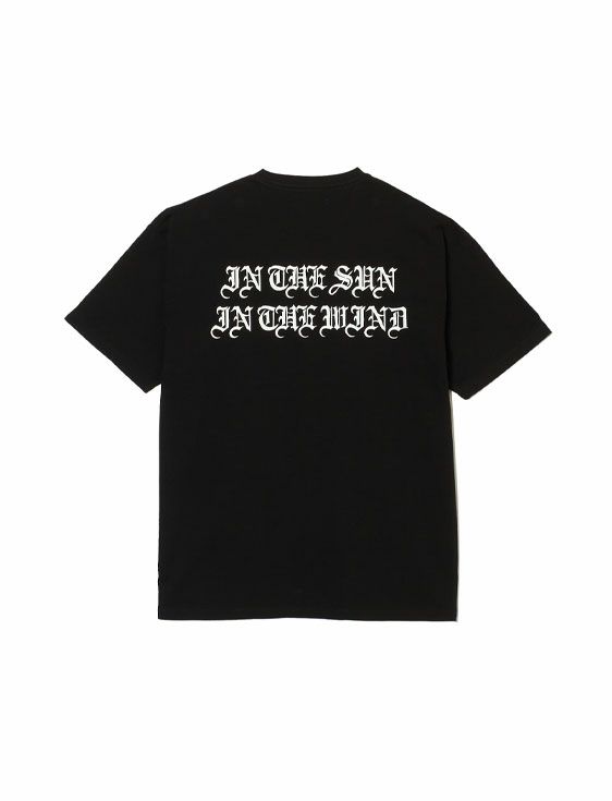 MSML/エムエスエムエル/IN THE SUN , IN THE WIND POCKET T SHIRT/BLACK/ブラック