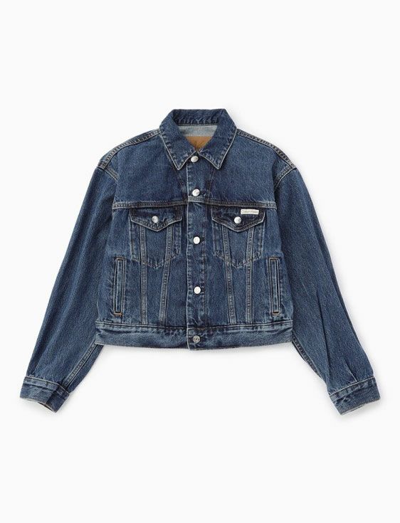 CalvinKlein/カルバンクライン/HERO 90'S TRUCKER JACKET - PACIFICO/INDIGO/インディゴ