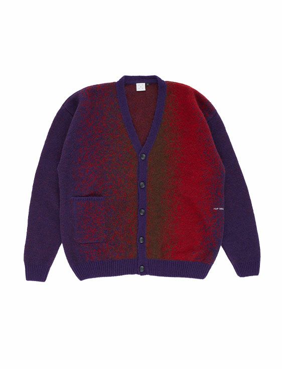 POP TRADING COMPANY/ポップトレーディングカンパニー/KNITTED CARDIGAN IN MULTI/MULTI/マルチ