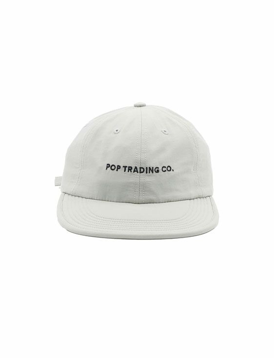 POP TRADING COMPANY/ポップトレーディングカンパニー/FLEXFOAM SIXPANEL HAT IN SILVERI/SILVER/シルバー