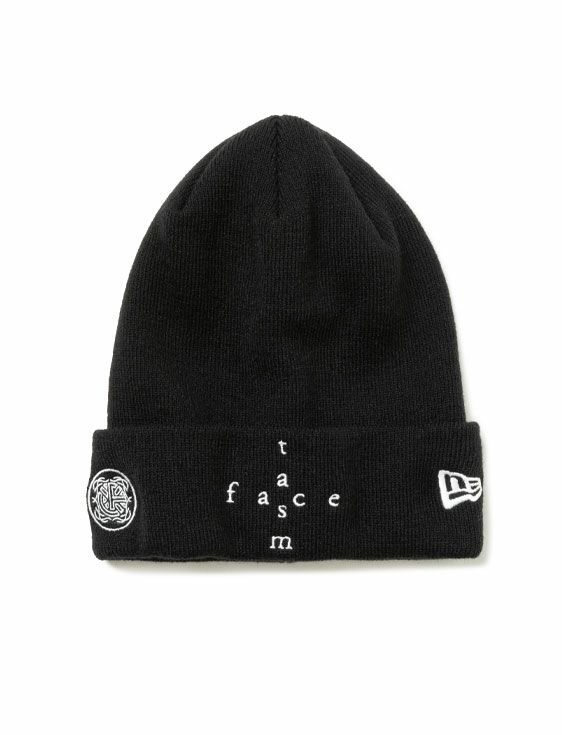 FACETASM/ファセッタズム/FACETASM x NEW ERA KNIT CAP/BLACK/ブラック