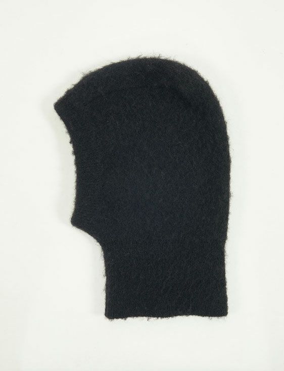 SHOOP/シュープ/DOUBLE FACE MOHAIR BALACLAVA/BLACK/ブラック