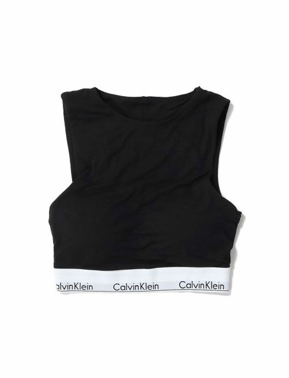 CalvinKlein/カルバンクライン/MODERN COTTON (FASHION) LGHTLY LINED BRALETTE/BLACK/ブラック