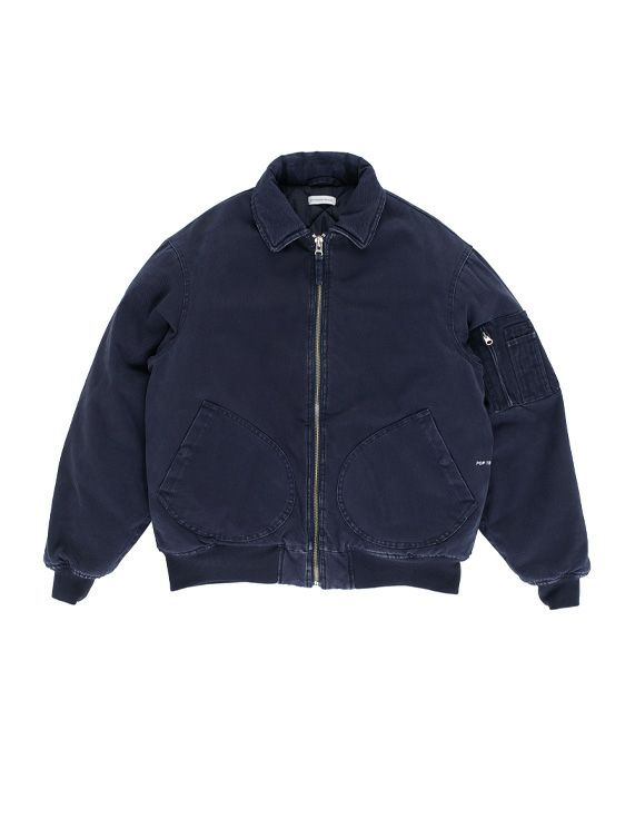 POP TRADING COMPANY/ポップトレーディングカンパニー/FLIGHT JACKET IN NAVY/NAVY/ネイビー