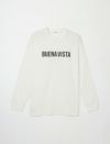 BUENAVISTA/ブエナビスタ/BUENA VISTA LOGO L/S tee/WHITE/ホワイト