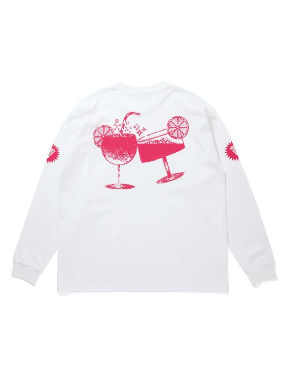 ICECREAM/アイスクリーム/COTTON LS T-SHIRT ICECREAM/WHITE/ホワイト