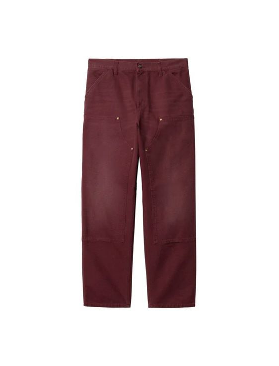 Carhartt WIP/カーハート　ダブリューアイピー/DOUBLE KNEE PANT/Malbec/バーガンディ