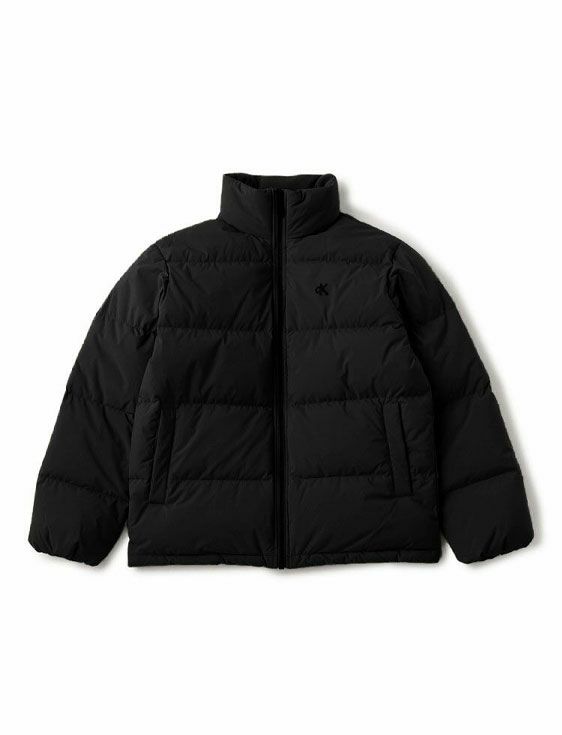 CalvinKlein/カルバンクライン/A-ESSENTIAL DOWN PUFFER JACKET/BLACK/ブラック