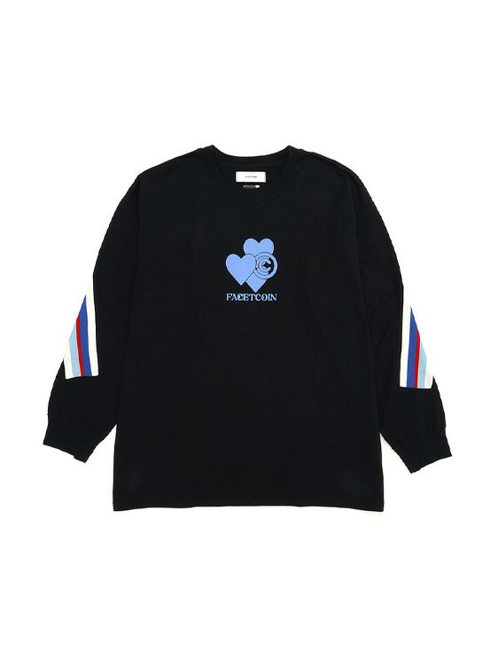 FACETASM/ファセッタズム/FACETASM×CPD RIB LONG TEE/BLACK/ブラック