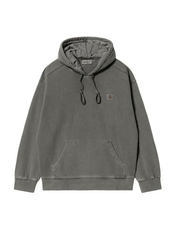 Carhartt WIP/カーハート　ダブリューアイピー/HOODED VISTA SWEATSHIRT/CHACOAL/チャコールグレー