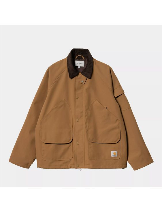 Carhartt WIP/カーハート　ダブリューアイピー/CLARTON JACKET Hamilton Brown / Tobacco/BROWN/ブラウン