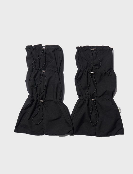 ROCKFISH WEATHERWEAR/ロックフィッシュウェザーウェア/PUFF LEG WARMER/BLACK/ブラック