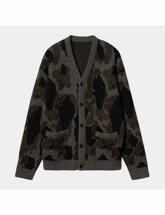 Carhartt WIP/カーハート　ダブリューアイピー/MERTON CARDIGAN/CAMO/カモ