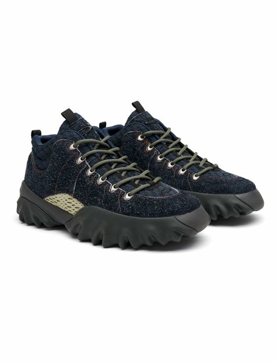 BRAIN DEAD/ブレインデッド/OAKLEY FACTORY TEAM SUEDE EDGE BOOT - HAIRY BLUE / GRARPHITE/NAVY/ネイビー