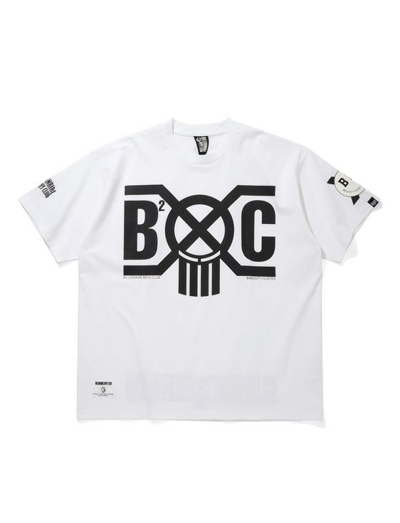 BILLIONAIRE BOYS CLUB/ビリオネア・ボーイズ・クラブ/BBC x BOUNTY HUNTER COTTON T-SHIRT #2/WHITE/ホワイト