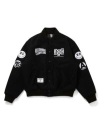 BILLIONAIRE BOYS CLUB/BBC x BOUNTY HUNTER MELTON VARSITY JACKET