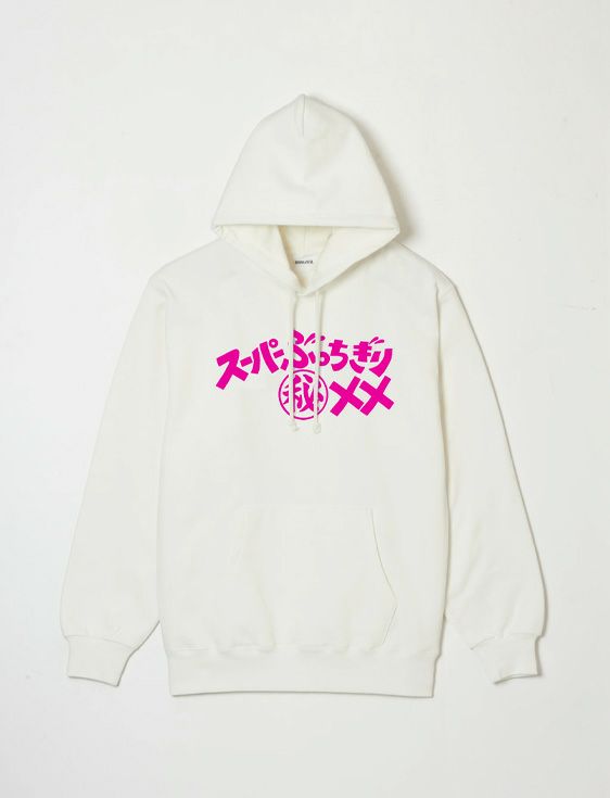 BUENA VISTA/ブエナビスタ/スーパーぶっちぎりマル秘××HOODIE/WHITE/ホワイト