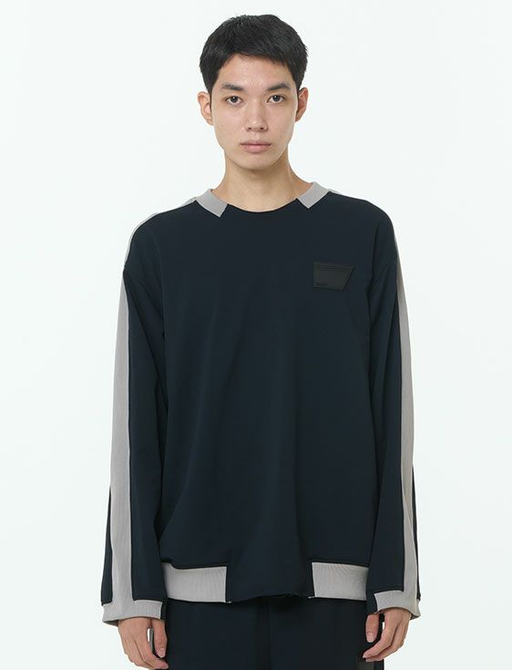 SHOOP/シュープ/ALAN RETRO SWEATSHIRT/NAVY/ネイビー