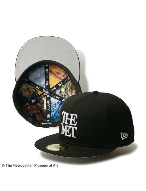  NEWERA/ニューエラ/5950 THE MET LINING ART BLK/BLACK/ブラック