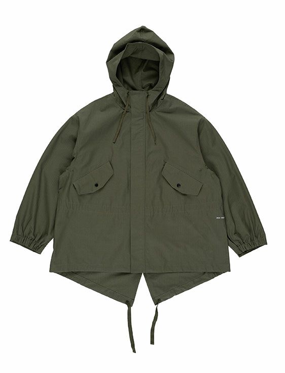  POP TRADING COMPANY/ポップトレーディングカンパニー/FISH TALE JACKET IN FOUR LEAF CLOVER/OLIVE/オリーブ