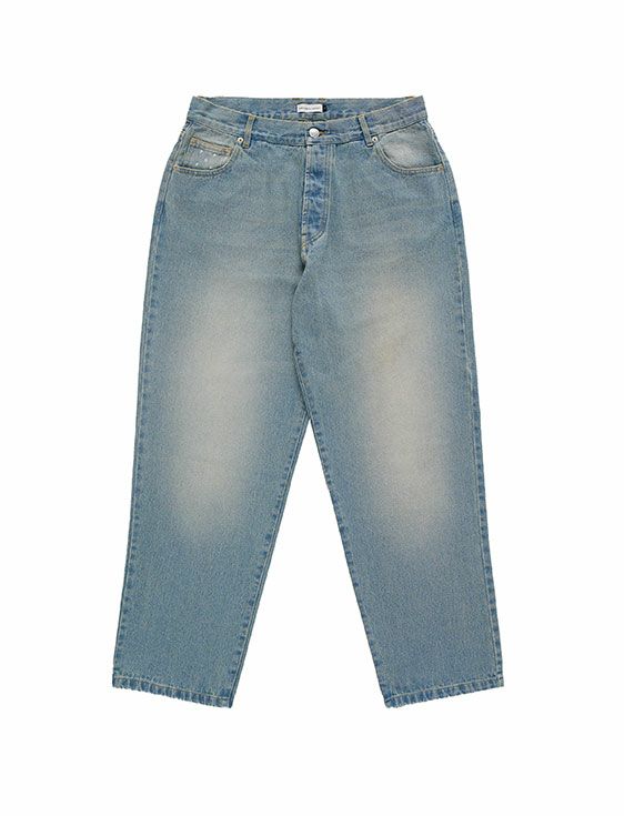  POP TRADING COMPANY/ポップトレーディングカンパニー/DRS PANTS IN WASHED DENIM/DENIM/デニム