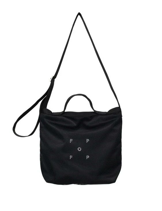 POP TRADING COMPANY/ポップトレーディングカンパニー/SIDE BAG IN BLACK/BLACK/ブラック