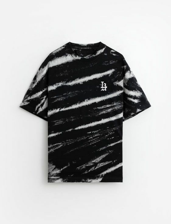 Stampd/スタンプド/LA001 RelaxedTee-TieDye/BLACK/ブラック