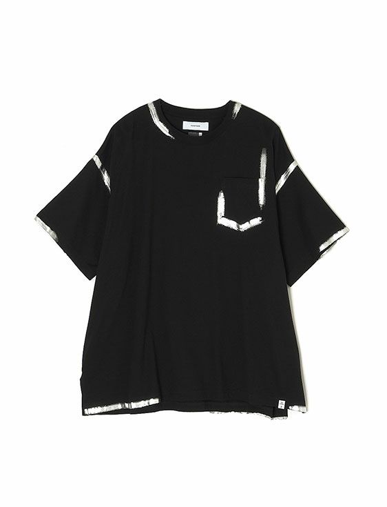 FACETASM/ファセッタズム/FOIL BIG TEE/BLACK/ブラック