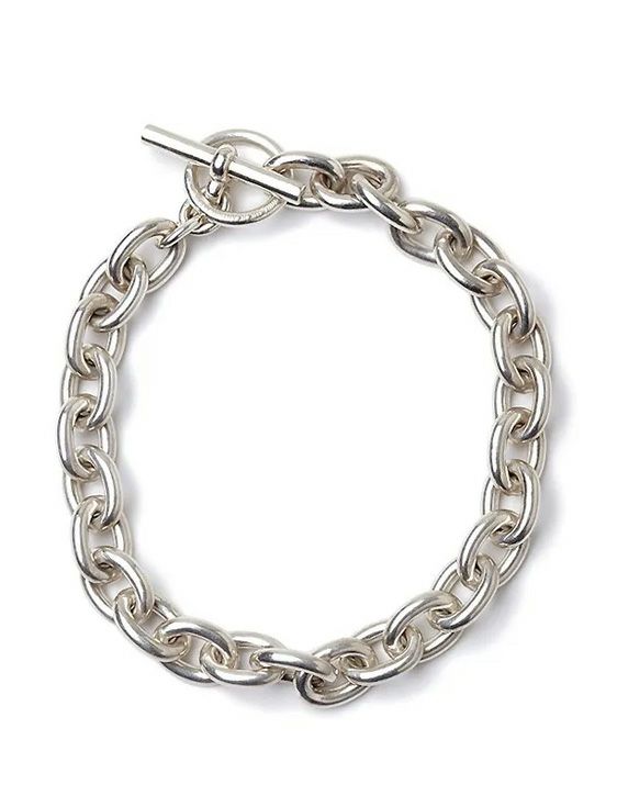 BEDWIN & THE HEARTBREAKERS/ベドウィンアンドザハートブレイカーズ/NARROW CHAIN BRACELET RIVIERA/SILVER/シルバー