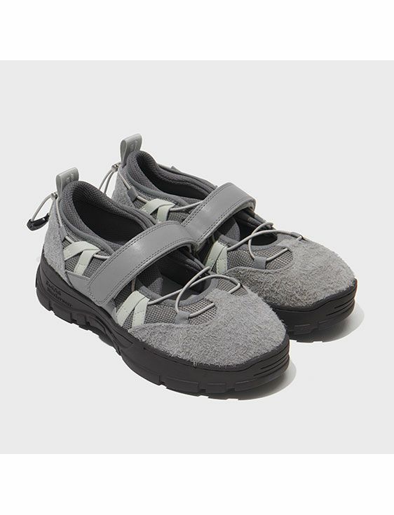 ROCKFISH WEATHERWEAR/ロックフィッシュウェザーウェア/BRYN VELCRO SNEAKERS_BRUSHED SUEDE/GRAY/グレー