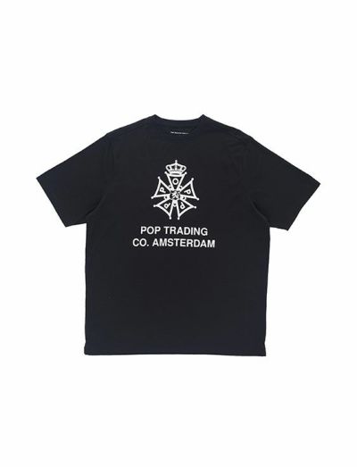 POP TRADING COMPANY POPSS2502027WHITE 関税送料込 Pop Trading Company - 【残りわずか】Logo Hooded Sweat