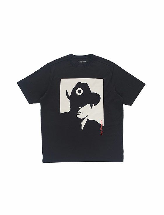 POP TRADING COMPANY/ポップトレーディングカンパニー/MAN T-SHIRT IN BLACK/BLACK/ブラック