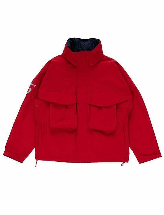 POP TRADING COMPANY/ポップトレーディングカンパニー/NAUTICAL JACKET IN HAUTE RED/RED/レッド
