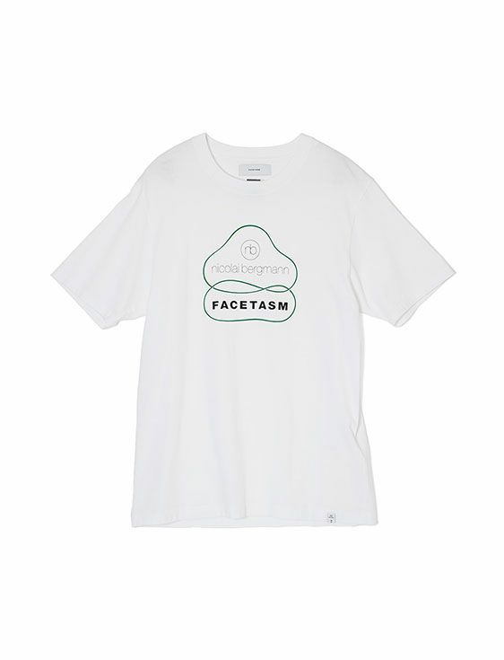 FACETASM/ファセッタズム/FACETASM x Nicolai Bergmann TEE/WHITE/ホワイト