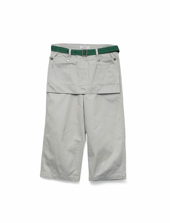 FACETASM/ファセッタズム/FACETASM x Nicolai Bergmann APRON PANTS/GRAY/グレー