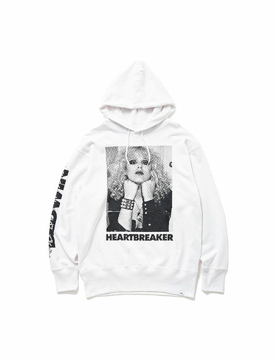 BEDWIN＆THE HEARTBREAKERS/ベドウィンアンドザハートブレイカーズ/ L/S PRINTED HOODIE CHOLE""/WHITE/ホワイト