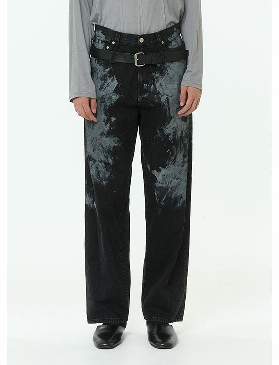 SHOOP/シュープ/ZANDA DENIM PANTS/BLACK/ブラック