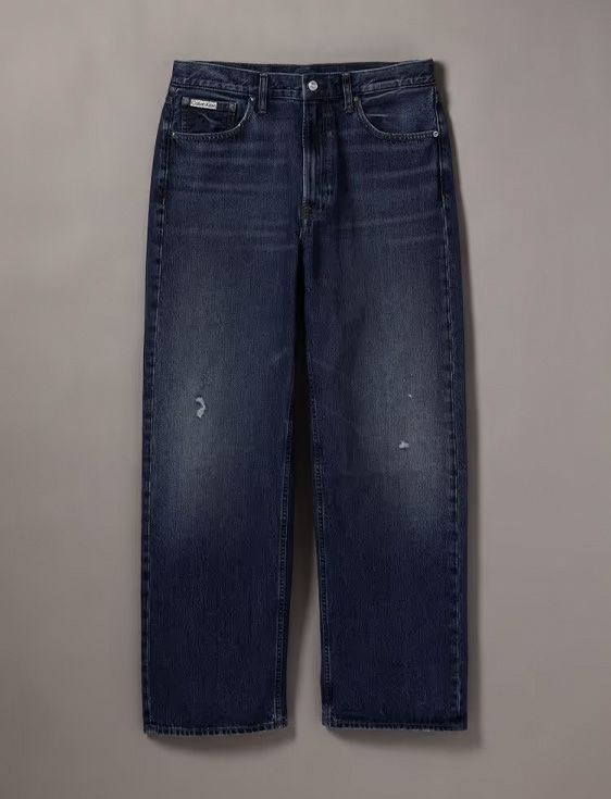 CalvinKlein/カルバンクライン/BAGGY FADED CK BLUE JEAN/INDIGO/インディゴ