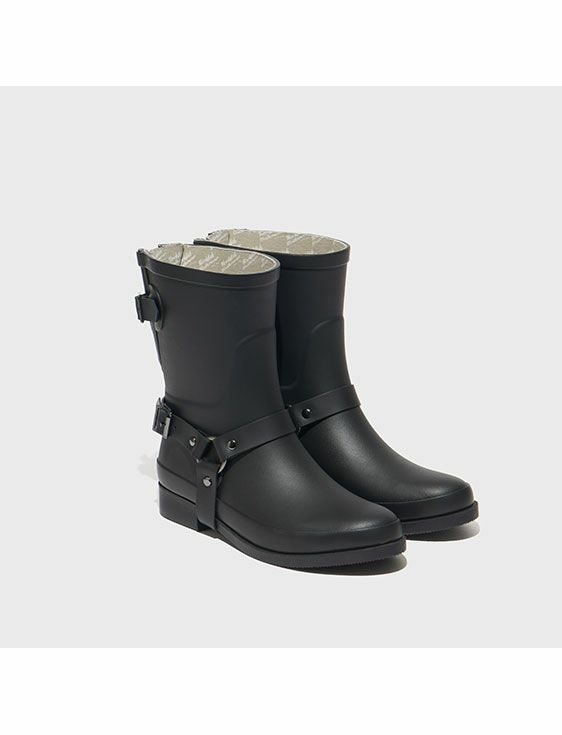 ROCKFISH WEATHERWEAR/ロックフィッシュウェザーウェア/HARNESS WELLINGTON BOOTS MIDDLE/BLACK/
