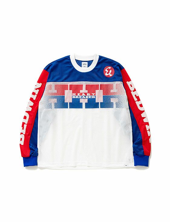 BEDWIN & THE HEARTBREAKERS/ベドウィンアンドザハートブレイカーズ/L/S MOTOCROSS TEE JEREMY