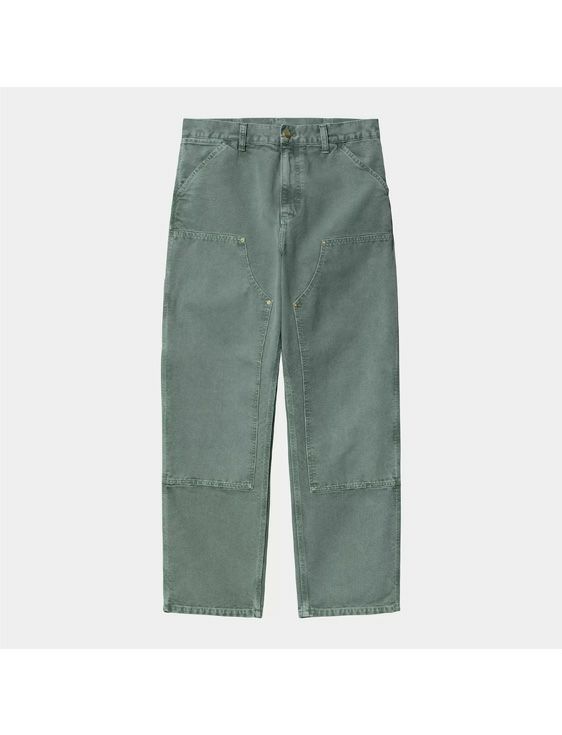 Carhartt WIP/カーハート　ダブリューアイピー/DOUBLE KNEE PANT Silver Pine stone canvas/グリーン