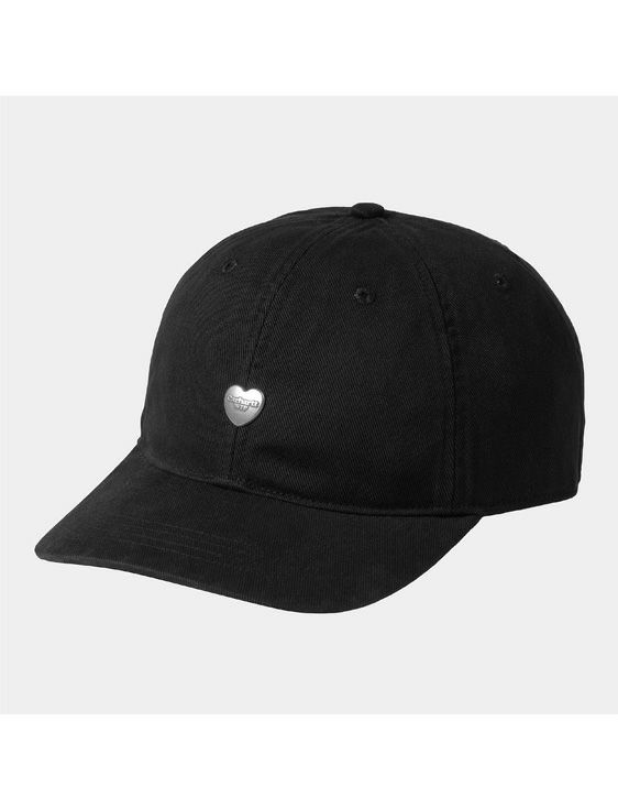 Carhartt WIP/カーハート　ダブリューアイピー/HEART METAL CAP Black / Black/ブラック