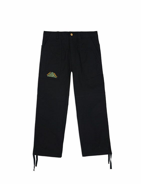 BRAINDEAD/ブレインデッド/BRAIN DEAD EQUIPMENT FATIGUE PANT/BLACK/ブラック
