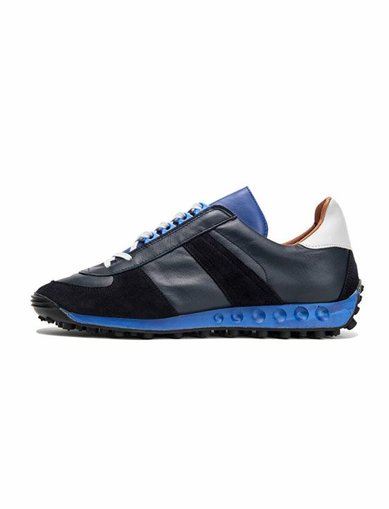 REPRODUCTION OF FOUND/リプロダクションオブファウンド/GERMAN MILITARY TRAINER Jogging spike rubber sole/NAVY/ネイビー